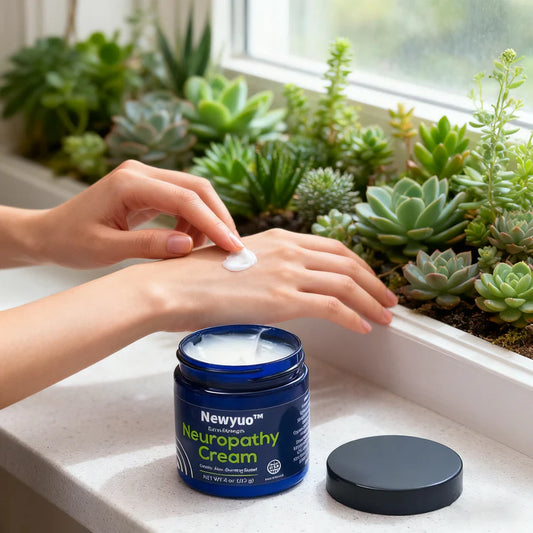 Newyuo™ Neuropathy Relief Cream, Pain Relief for Feet, Toes, Legs, Hands & Arms