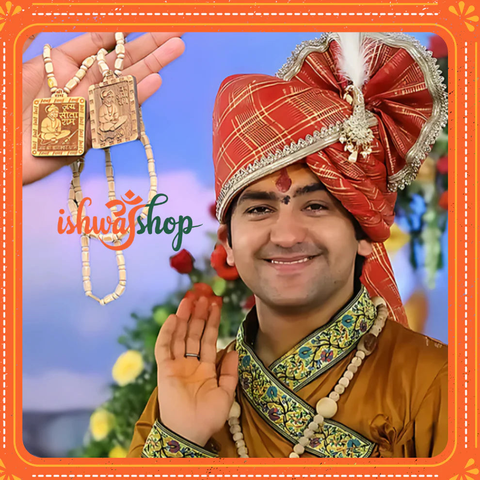 Buy 1 Get 1 FREE - Bageshwar Dham Tulsi Mala (100% Original Tulsi beads)