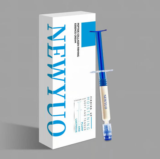 š„NEWYUO-Polypeptide Collagen Elastic Essence Cream Moisturizing Hydrating Firming Low Irritating Serum