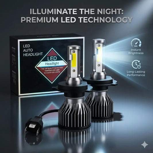 The NEW - F2 LED Headlights H4
