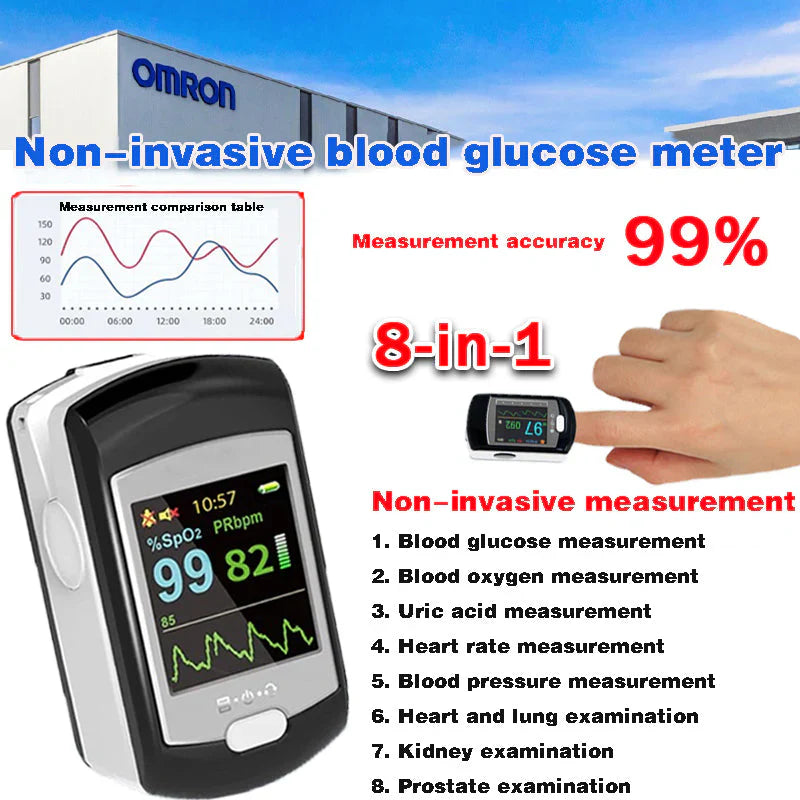 ăđFrom japanđăOMRON 8-in-1 Non-invasive Smart Blood Glucose Meter