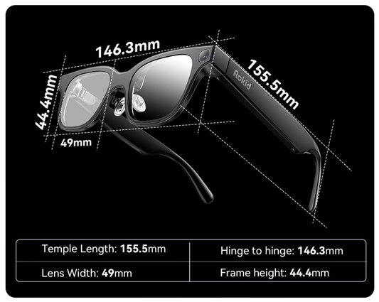 Rokid Glasses, World's Lightest Full-function AI&AR Glasses