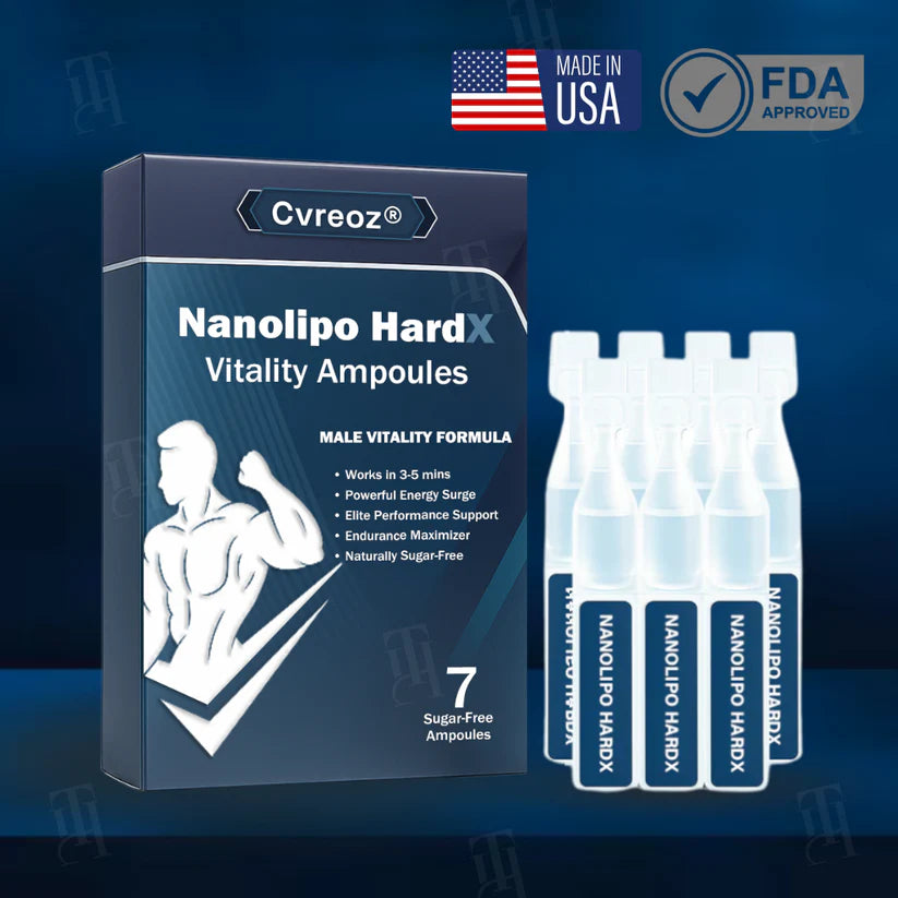 đ„The FDA-Approved Solution | CvreozÂź Nanolipo HardX Vitality Ampoules