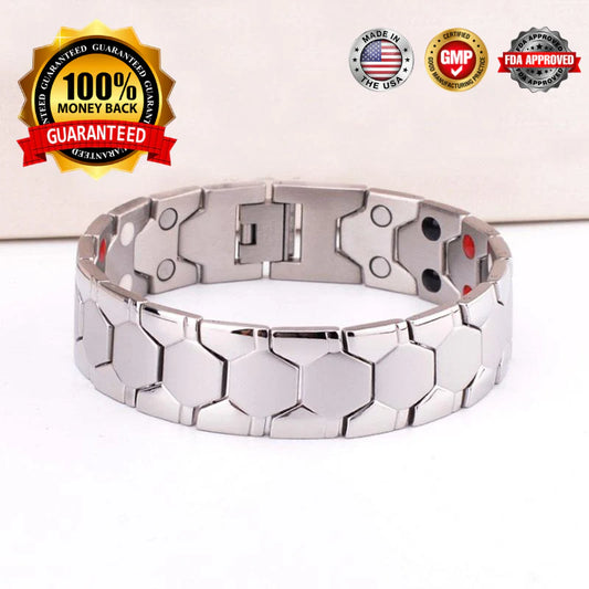 Czticle® MagnaCalm Copper Magnet Wellness Bracelet – For Men