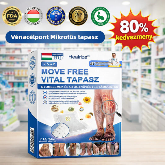 🛒✅𝐇𝐞𝐚𝐥𝐫𝐢𝐳𝐞® MoveFree Vital Patch⚡Trace elements and herbal support🌱Diabetes, varicose veins, arthritis, nerve pain-🛒