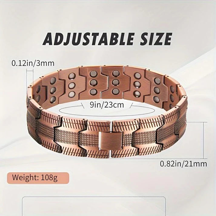 Copper magnetic bracelet——Relieve fatigue and promote blood circulation❣️❣️