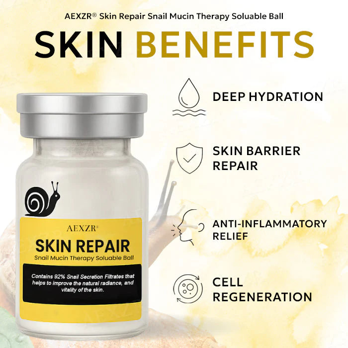 š Official Store | AEXZRĀ® Skin Repair Snail Mucin Therapy Soluble Ballš ā Heal Your Skin, Restore Your Confidence! AEXZRĀ® Skin Repair Snail Mucin Therapy Soluable BallāØ