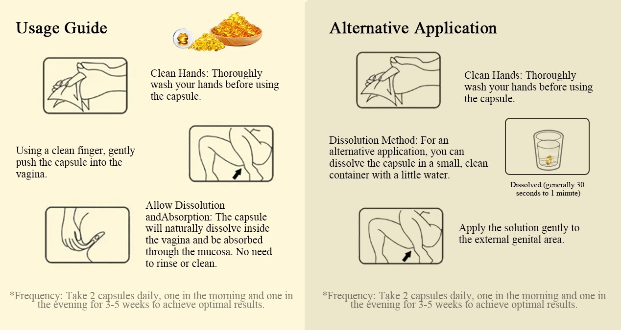 Anniecare® Bee Venom Natural Recovery Capsules - Supports female hormone balance, pH balance, menopause and skin health