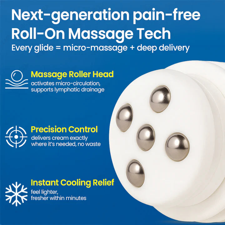 ATTDX® Roll-On Pump Cream for Lymphatic Drainage & Swelling Relief