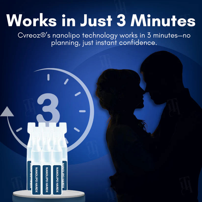 đ„The FDA-Approved Solution | CvreozÂź Nanolipo HardX Vitality Ampoules