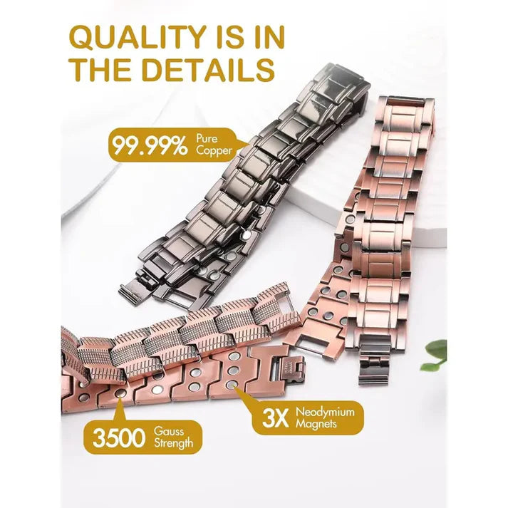 Copper magnetic bracelet——Relieve fatigue and promote blood circulation❣️❣️