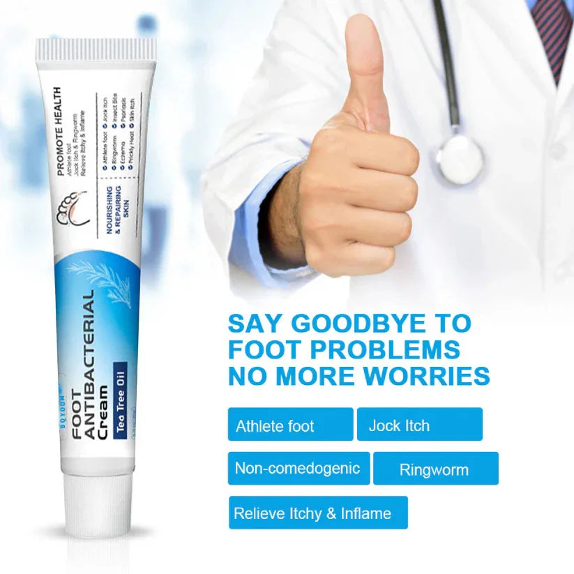 BQYOOM™ Tea Tree Oil Antifungal Foot Cream