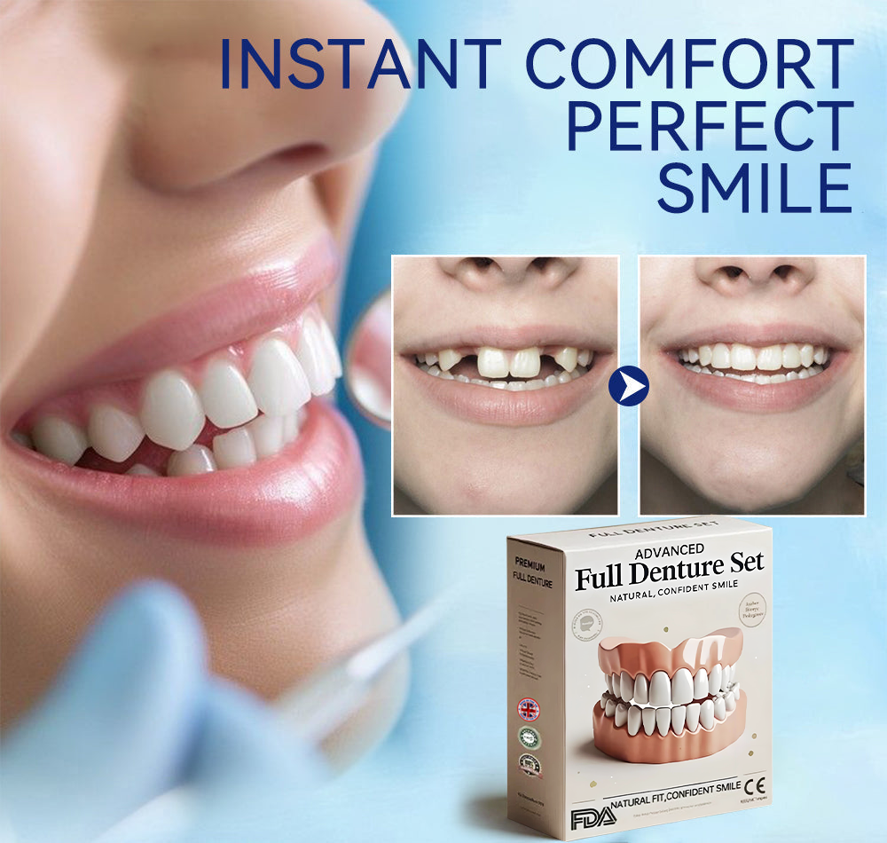 Bikendaā¢-š¦·Advanced Customized Full Denture Setš¦·-The Royal London Dental Hospital accreditation(ā°Limited Time Discount Last 30 Minutesā°)šš