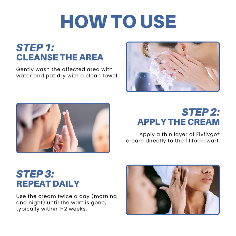 CvreozÂź HPV Facial Filiform Warts Removal Cream