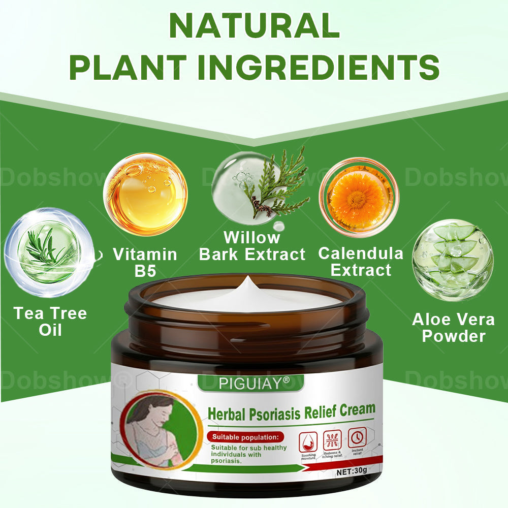 Piguiay® Herbal Psoriasis Relief Cream