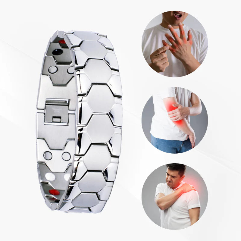 Czticle® MagnaCalm Copper Magnet Wellness Bracelet – For Men