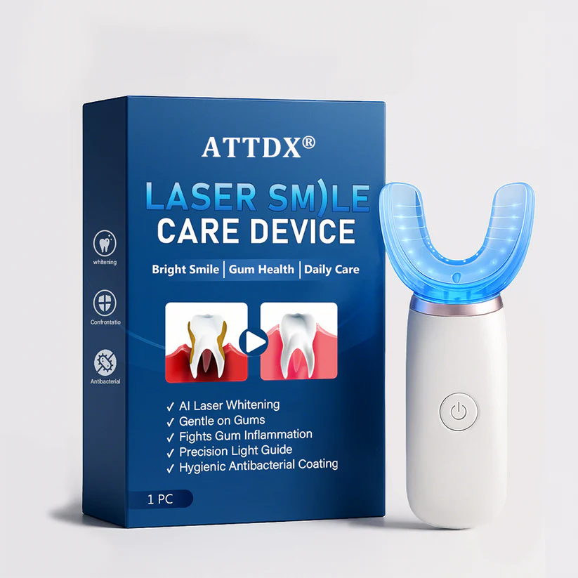 Laser Smile Care Device — 🦷 Bright Smile · Gum Health · Daily Care