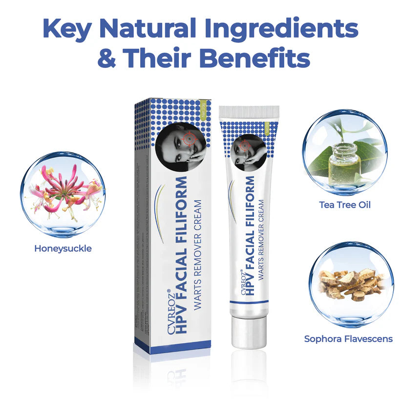 CvreozÂź HPV Facial Filiform Warts Removal Cream