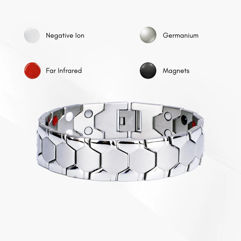 Czticle® MagnaCalm Copper Magnet Wellness Bracelet – For Men
