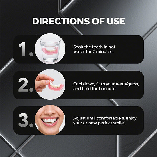 ✅ROSOPL™🦷 Custom Functional Denture Kits – Perfect fit inNinutes, Ready for use at Home