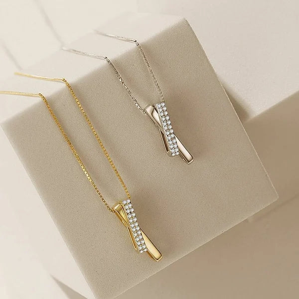 🔥Last Day Promotion 50% OFF🔗Special Bond Rectangle Interlocking Necklace👩❤️👩