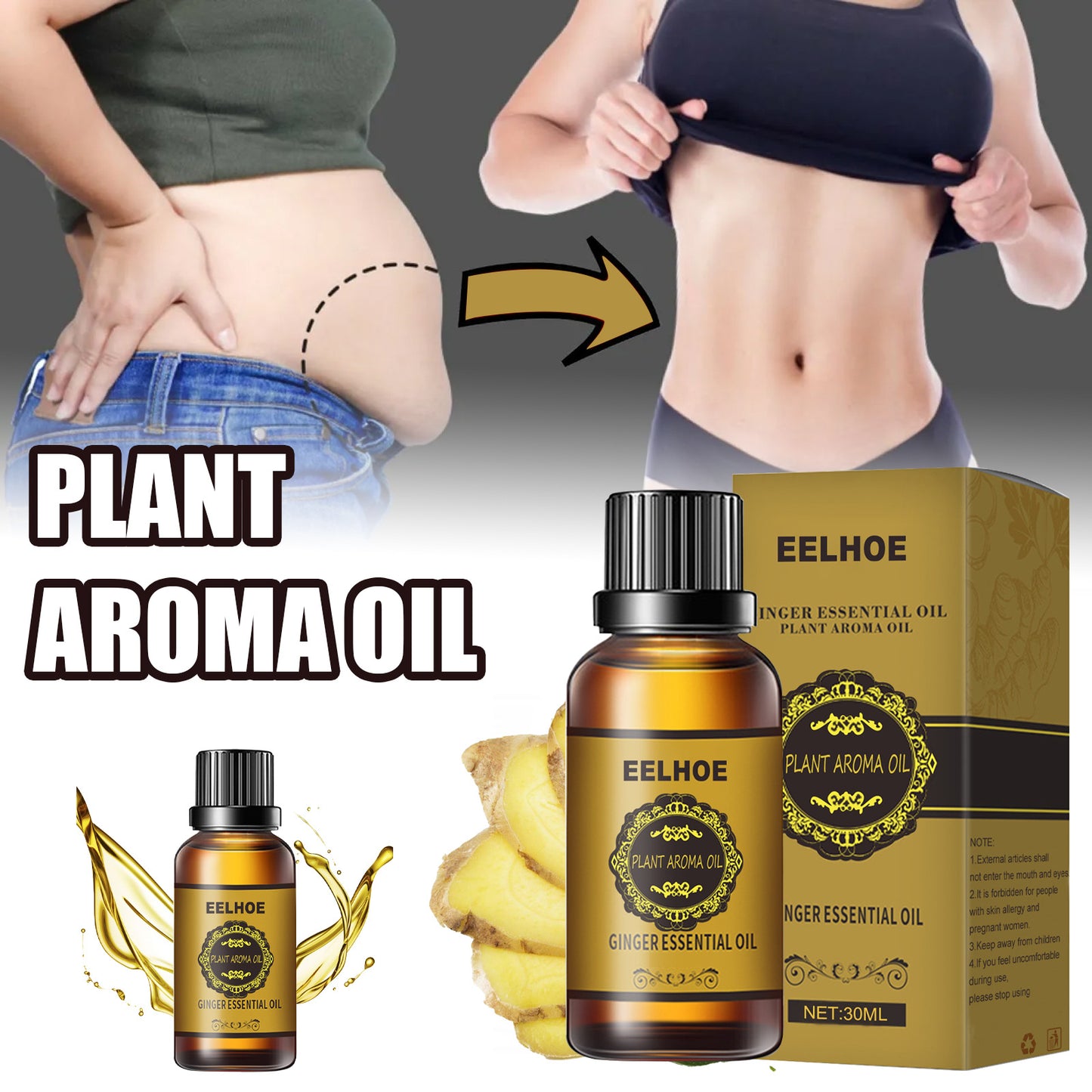 Belly Ginger Oil (Limited time offerđ„Last day)