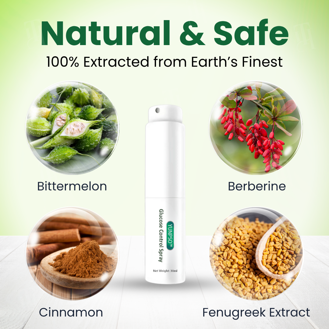 🌟 Official Store | YUNPSOTM Glucose Control Spray🌿Transform Your Blood Sugar Management✅Reclaim Your Energy and Health!