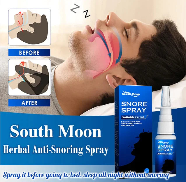 š„Hot Sale - 49% OFFšSouth Moon Herbal Anti-Snoring Spray