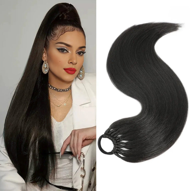 45CM High Temperature Silk Ponytail Hair Extension