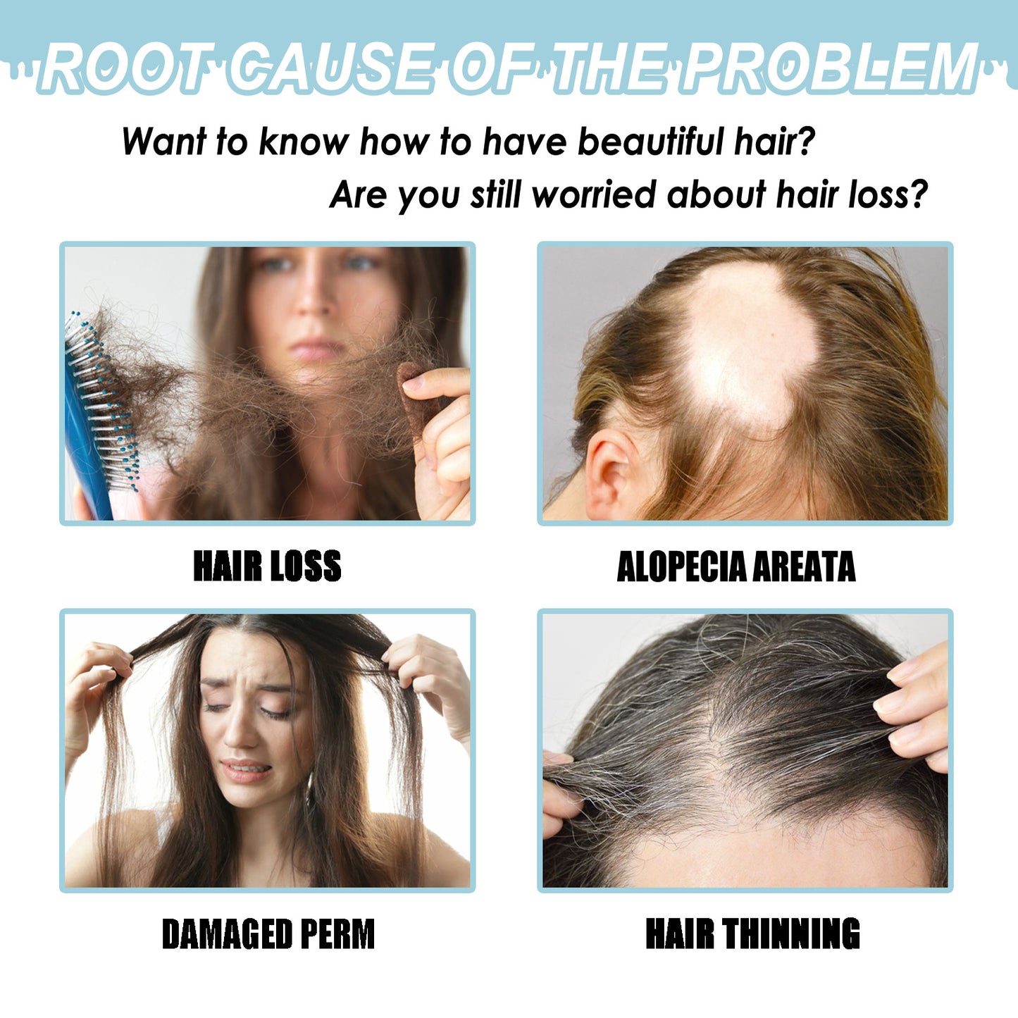 Get extra 50% off now! Through trichologist test, 3-4 PCS will completely Regrow your hair and will never fall off again.