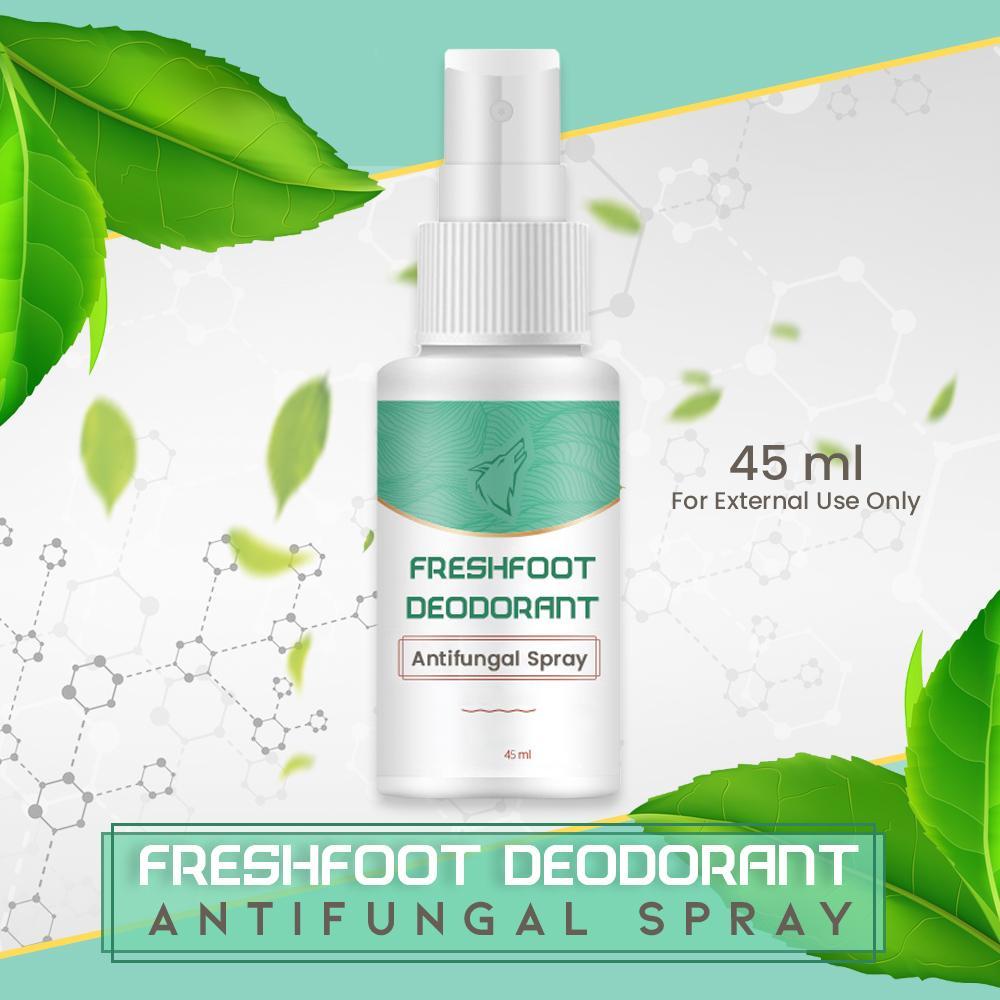 FreshFoot Deodorant Antifungal Spray 1688 2PCS