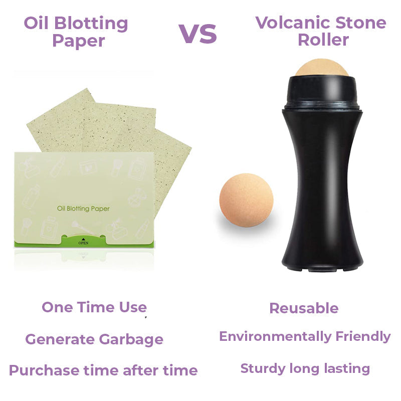 đ„Last Day Promotion-Up To 50% OFFđ„Facial Oil Control Volcanic Stone Roller
