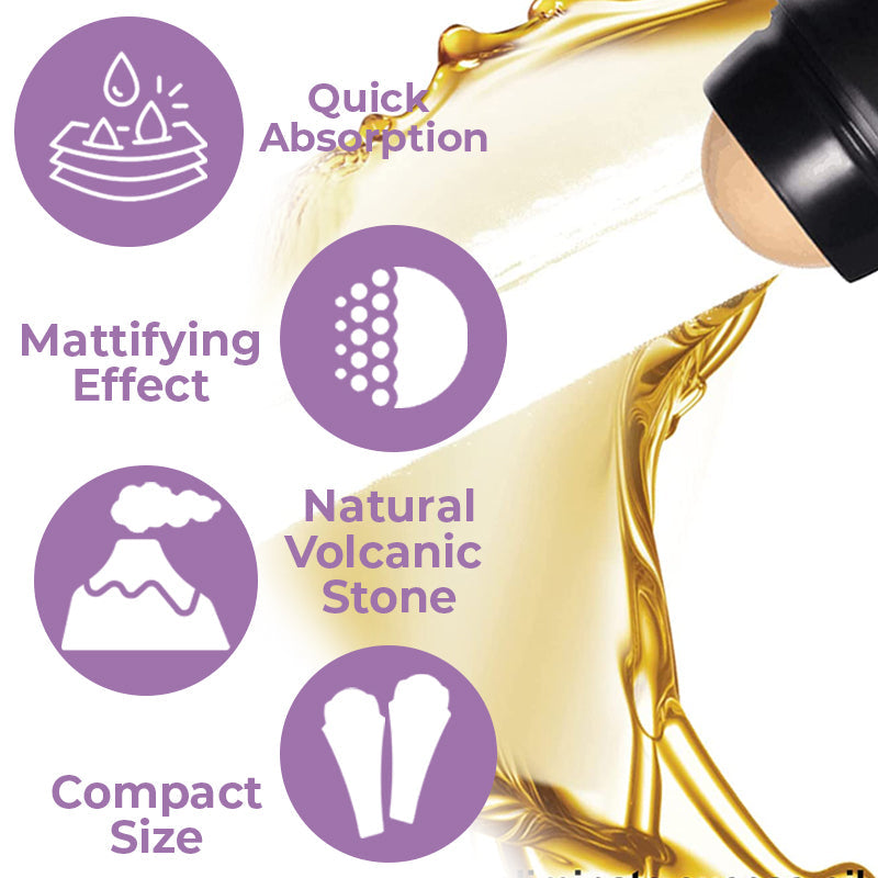 đ„Last Day Promotion-Up To 50% OFFđ„Facial Oil Control Volcanic Stone Roller