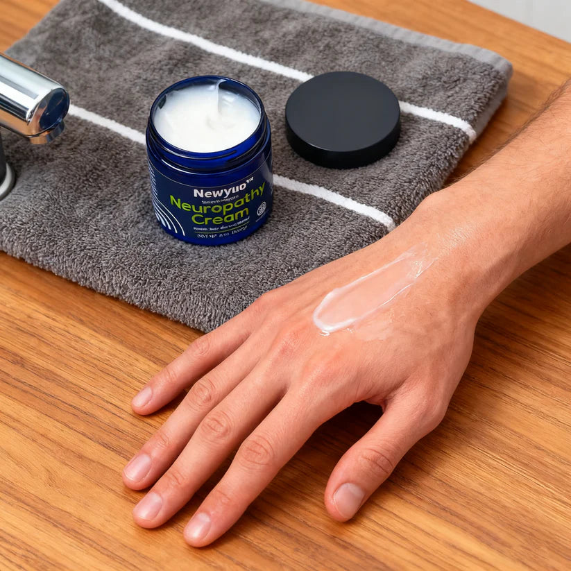Newyuo™ Neuropathy Relief Cream, Pain Relief for Feet, Toes, Legs, Hands & Arms