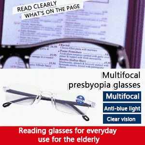 🔥Color-changing anti-blue light presbyopia glasses