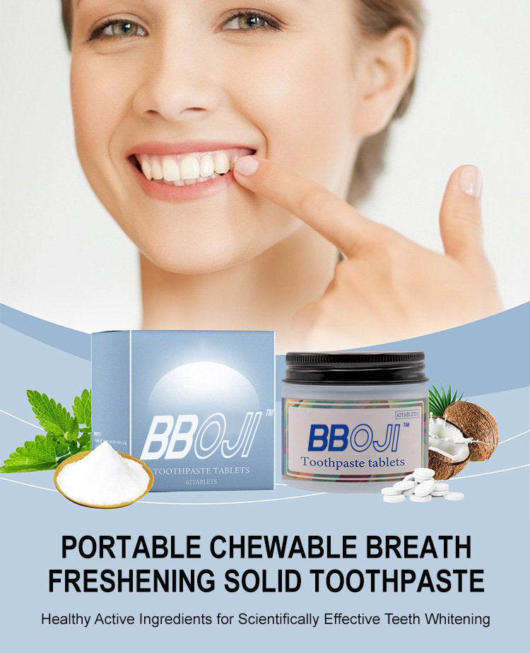 Portable Chewing Breath Freshening Toothpaste