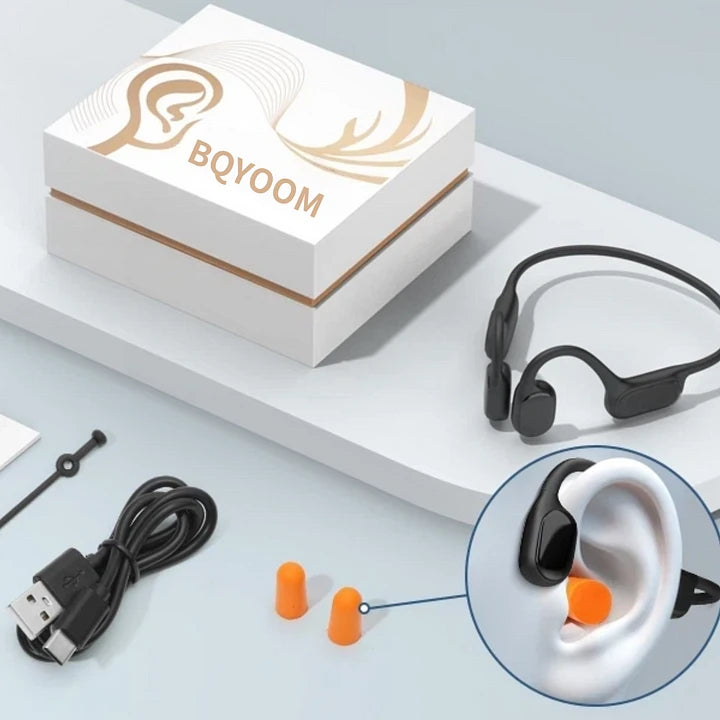 🎁Limited Holiday Offer🎄Bqyoom X1 Hear the Joy Again — Smart Bone Conduction Hearing Headphones 1
