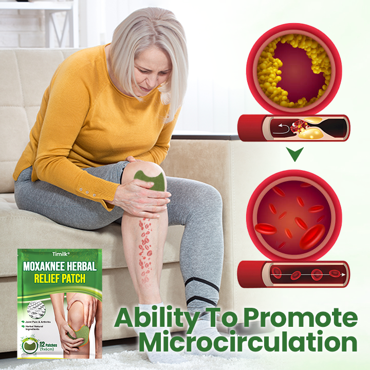 Timilk® MoxaKnee Herbal Relief Patch