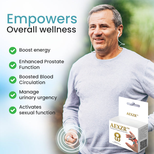 AEXZR™ Therapeutic Magnetic Prostate Ring🌟Quiet Nights, Brighter Days Ahead🌟