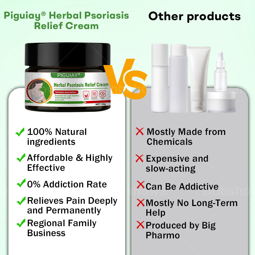 Piguiay® Herbal Psoriasis Relief Cream