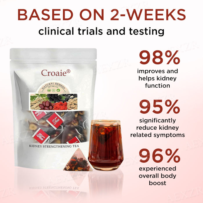 Croaie® Natural Remedy Kidney Strengthening Tea (20 Tea bags) (𝟟𝟘% 𝕆𝔽𝔽 𝗘𝗡𝗗𝗦 𝗜𝗡 𝟭𝟬 𝗠𝗜𝗡𝗨𝗧𝗘𝗦)