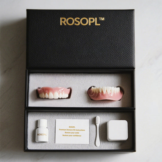 ✅ROSOPL™🦷 Custom Functional Denture Kits – Perfect fit inNinutes, Ready for use at Home