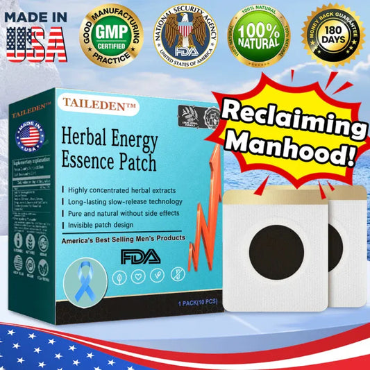 TAILEDEN™ PDE5 Herbal Energy Patch for Men | Clinically developed to start working in just 15 minutes and last up to 36 hours