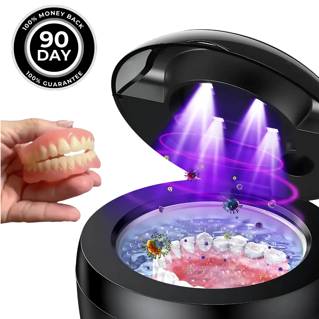 This New Denture Cleaning Invention Is Taking The US By Storm-Braces cleaning machine