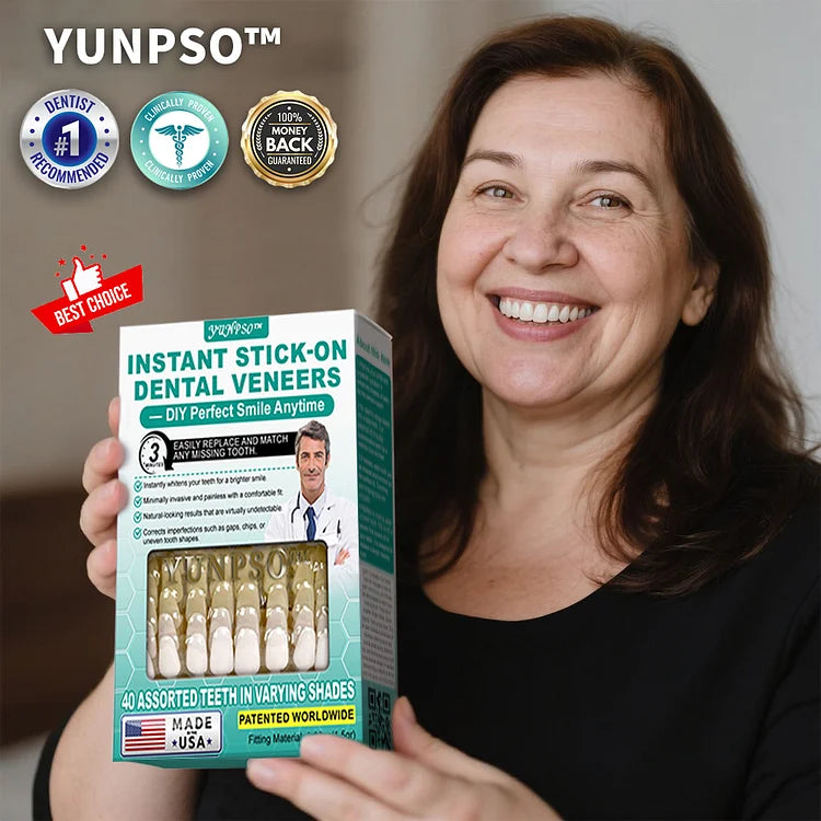 🧑‍⚕️🦷 YUNPSO™ Instant Stick-On Dental Veneers