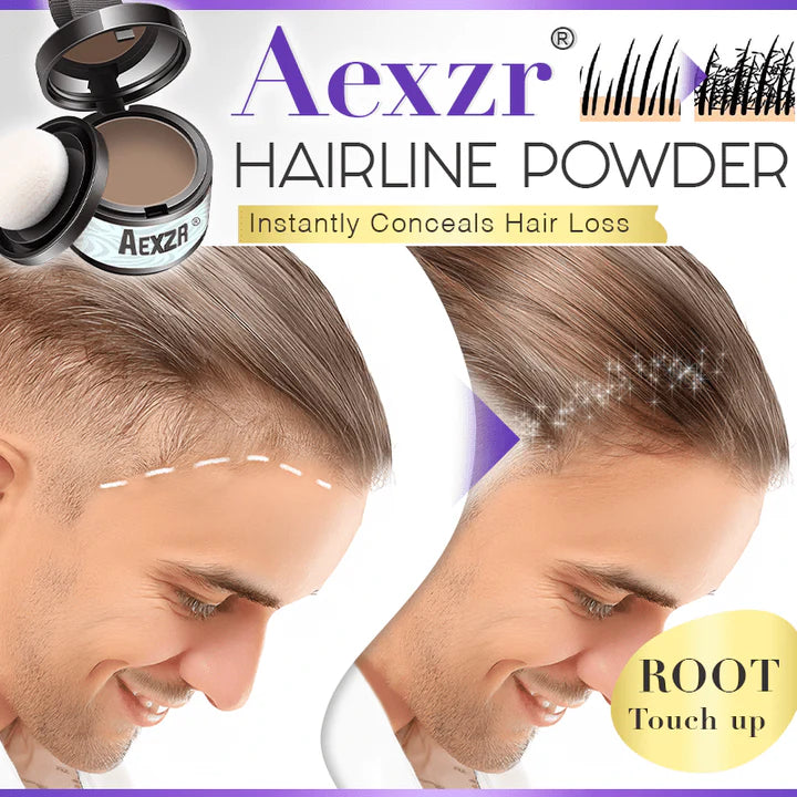 Aexzr® Multi-Purpose Instant Coverage Hairline Powder