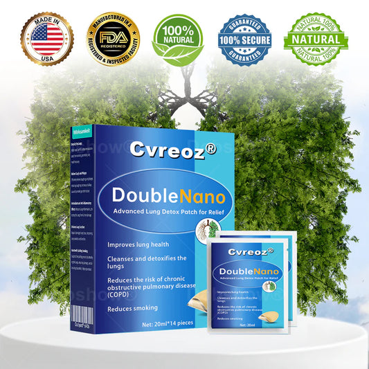 Cvreoz® DoubleNano Advanced Lung Detox Patch for Relief