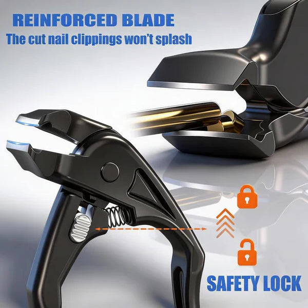 📢📢60% OFF NOW✨🔥Stainless Steel Curved Nail Clipper – Ergonomic & Easy for Seniors