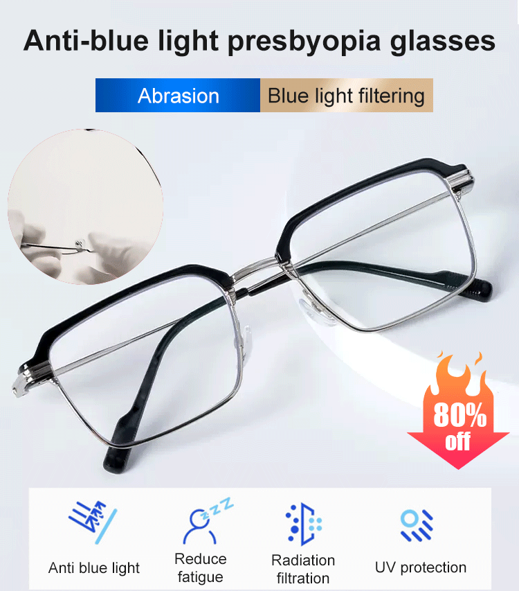 Anti blue presbyopic glasses for both near and far view 🔥HOT SALE 48%🔥