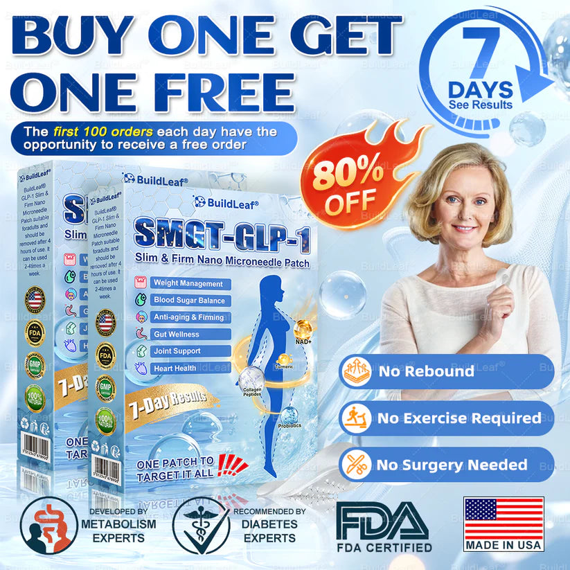 Up to 80% OFF⚡2025 Hot Deal!🔥GLP-1 Micro-nano Patch✔️Noticeable Results in Just 7 Days🏆180-Day Full Refund Guarantee